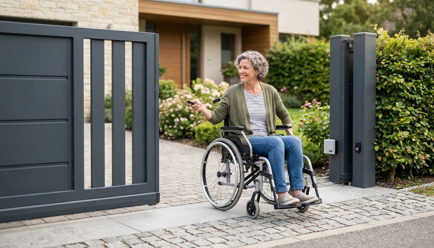 Le portail automatique, allié de l’accessibilité pour tous : témoignages